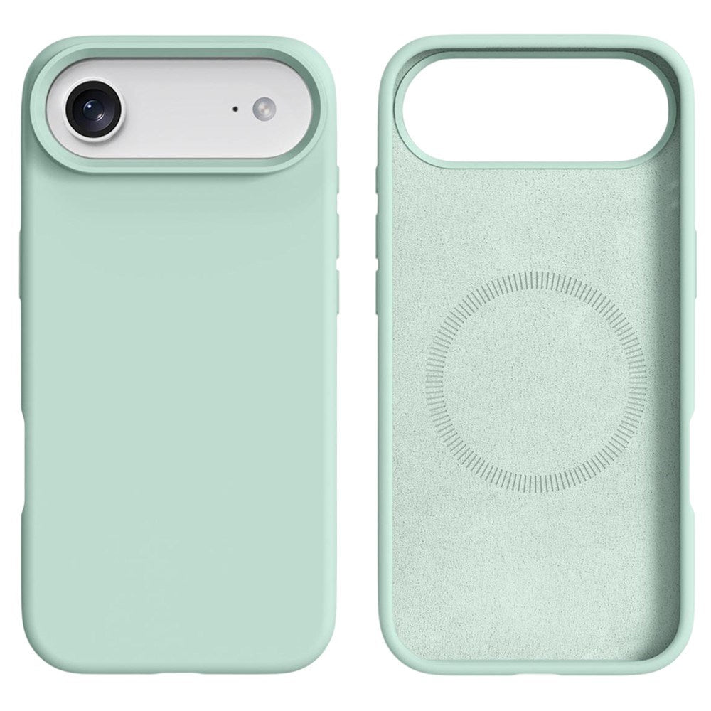 EIDERWOOD iPhone 17 Air 2-i-1 Silikone & Hård Plast Mobil Cover - MagSafe Kompatibelt - Lysegrøn EIDERWOOD iPhone 17 Air 2-i-1 Silikone & Hård Plast Mobil Cover - MagSafe Kompatibelt - Lysegrøn