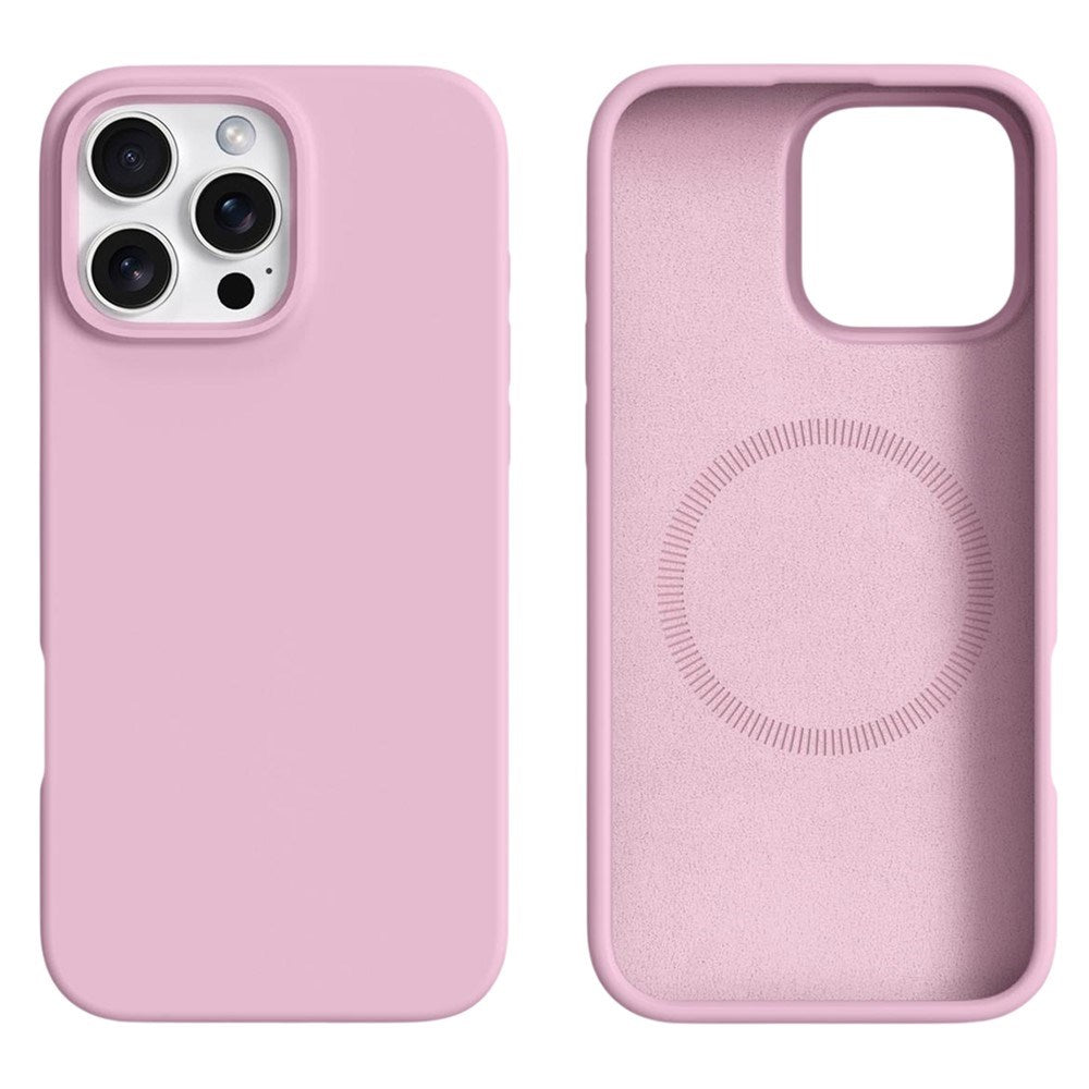 iPhone 16 Pro - EIDERWOOD 2-i-1 Silikone & Hård Plast Bagside Cover - MagSafe Kompatibel - Lyserød iPhone 16 Pro - EIDERWOOD 2-i-1 Silikone & Hård Plast Bagside Cover - MagSafe Kompatibel - Lyserød
