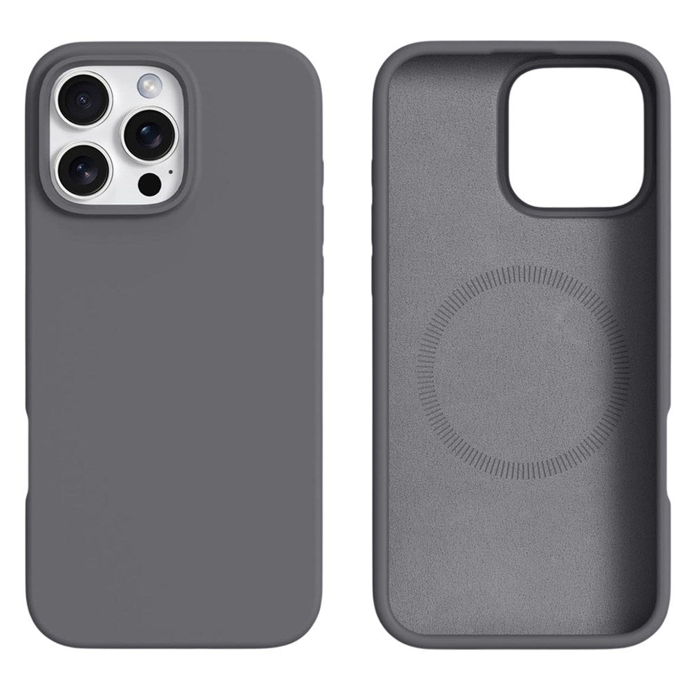 iPhone 16 Pro Max - EIDERWOOD 2-i-1 Silikone & Hård Plast Bagside Cover - MagSafe Kompatibel - Mørkegrå iPhone 16 Pro Max - EIDERWOOD 2-i-1 Silikone & Hård Plast Bagside Cover - MagSafe Kompatibel - Mørkegrå