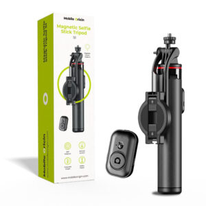 Mobile Origin 2-i-1 Magnetisk Tripod - MagSafe Kompatibel - Sort