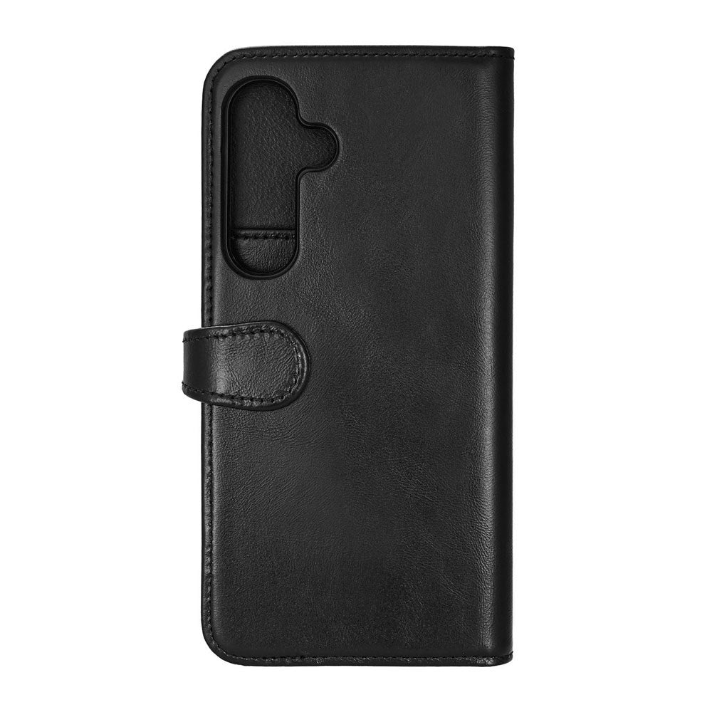 Buffalo Samsung Galaxy S26+ (Plus) 2-i-1 Flip Cover - Ægte Læder - MagSafe Kompatibel - Sort Buffalo Samsung Galaxy S26+ (Plus) 2-i-1 Flip Cover - Ægte Læder - MagSafe Kompatibel - Sort