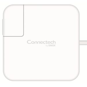 Connectech MagSafe™ 60W erstatningslader, Indendørs, Vekselstrøm, 16,5 V, 3,5 A, Hvid