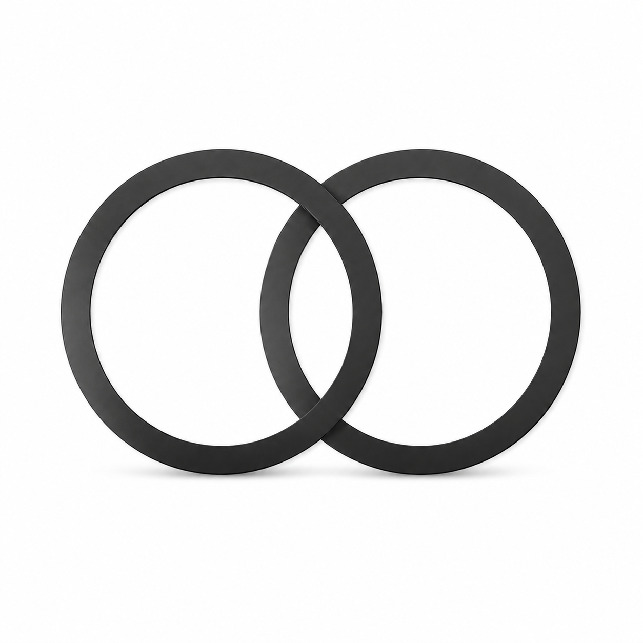 Klistermærke Magnet Ring - MagSafe Kompatibel - Sort - 2 Stk.