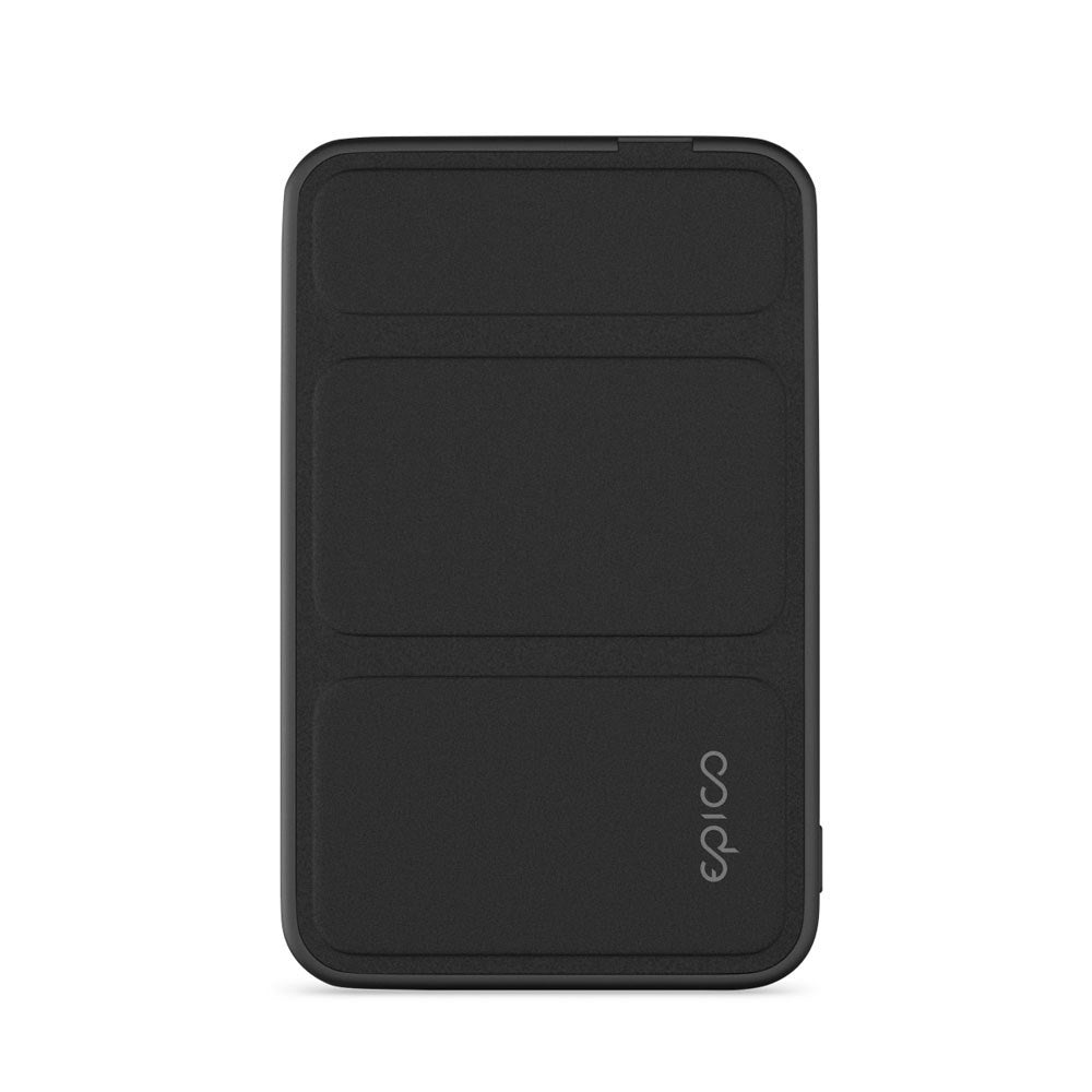 Epico UltraPack Stand Powerbank - 7.000mAh - 15W - 2 x USB-C - MagSafe Kompatibel - Sort Epico UltraPack Stand Powerbank - 7.000mAh - 15W - 2 x USB-C - MagSafe Kompatibel - Sort